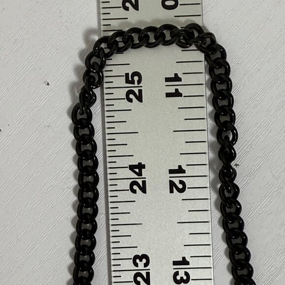 DKNY Mini Quilted Crossbody Bag Black Rectangular Rivi Chain Clutch Purse - Picture 8 of 11